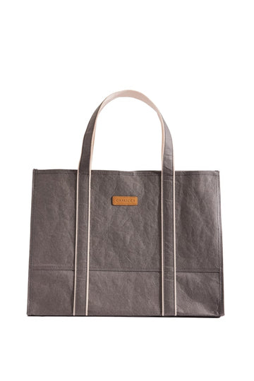 ON THE GO LARGE TOTE BAG GRAY