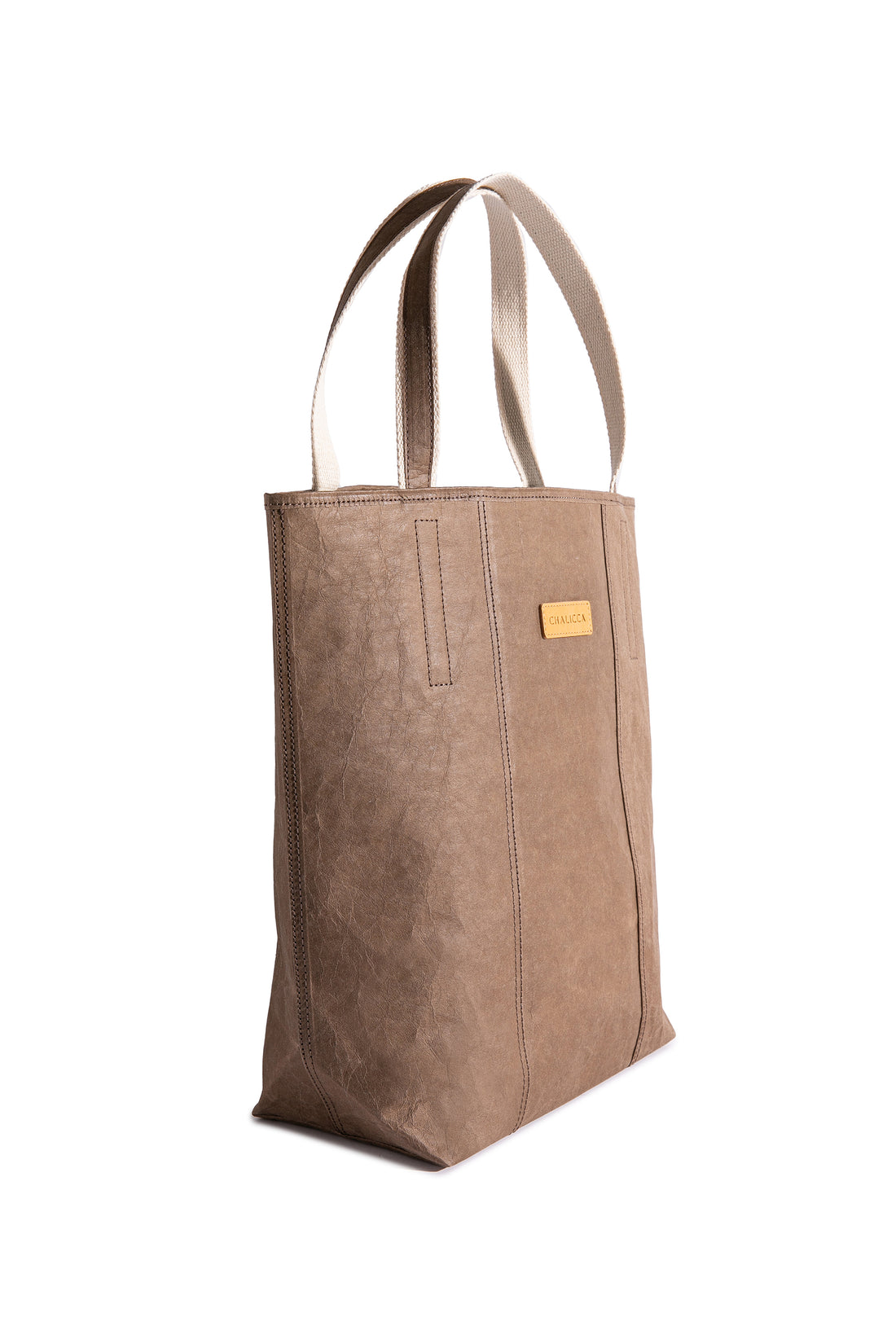 SHOPPING BAG DARK BROWN